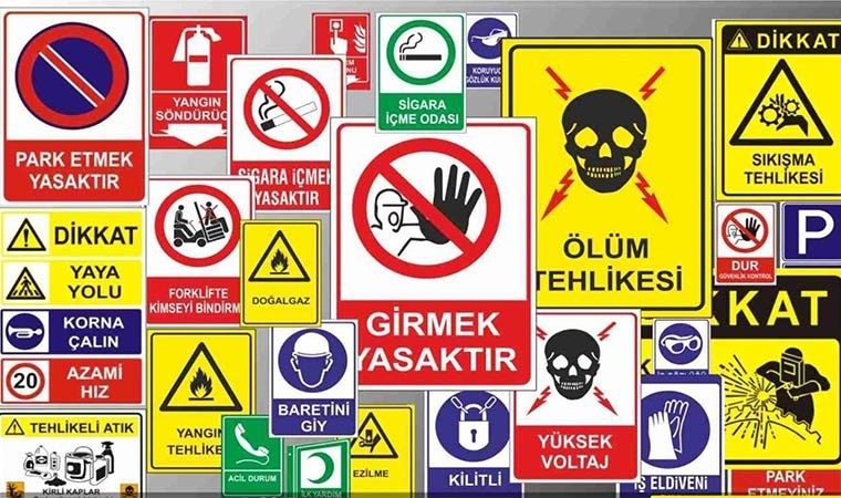 UYARI VE İKAZ LEVHALARI